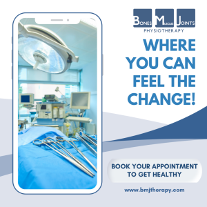 Recovering after operation with BMJ physiotherapy