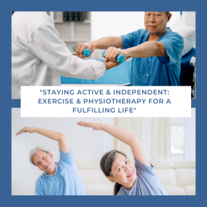 seniors in exercise and physiotherapy programmes